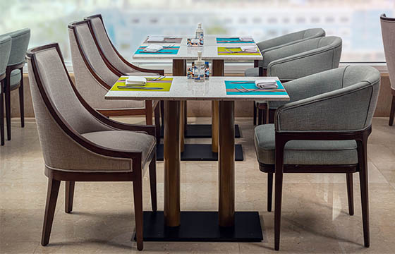 Luxury Dining Chairs for Rawi Restaurant - Sheraton Cairo Hotel and Casino